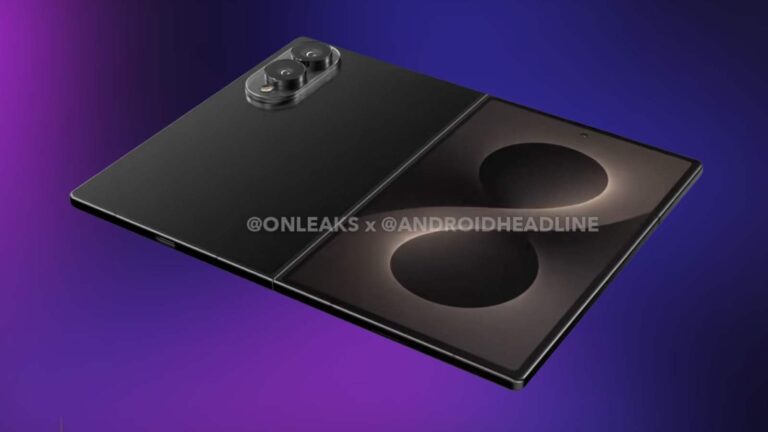 Samsung présente un nouveau design pour le Galaxy Z Fold 8 Wide dans un teaser.