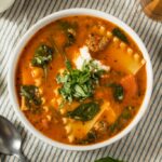 Recette de soupe de lasagne maison : un plat réconfortant apprécié en Italie.