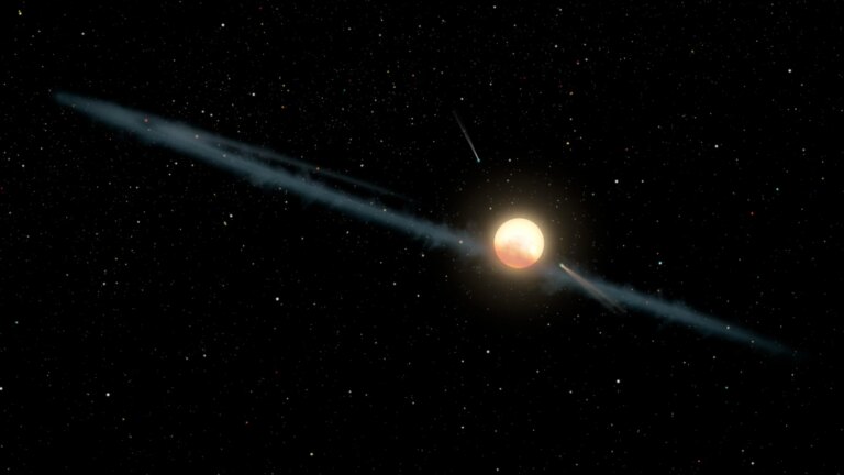 Découverte d’une planète géante autour de l’étoile de Tabby par des astronomes américains.