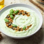 Recette de tartinade à la ricotta, courgettes et basilic pour une entrée saine et rapide