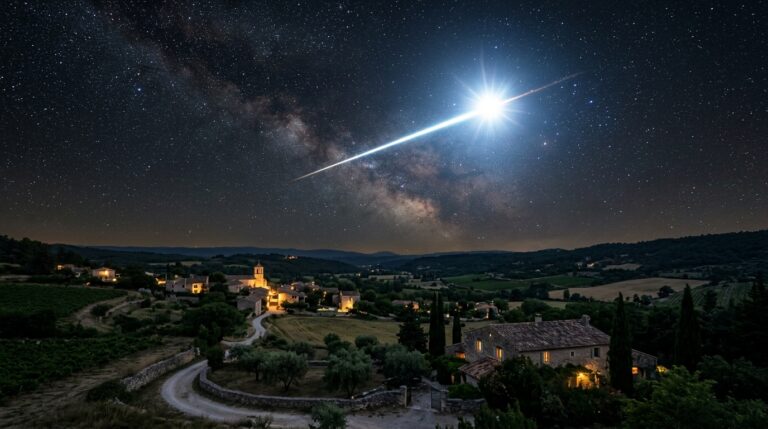 Pourquoi certaines étoiles filantes explosent-elles en pleine lumière ?