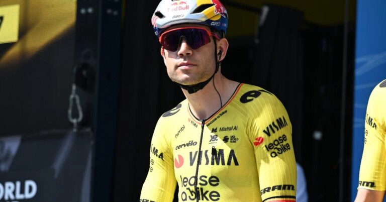 Van Aert initialement battu au Tour du Danemark, déclaré vainqueur après révision.
