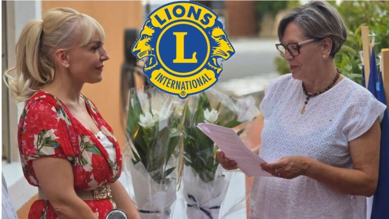 Emmanuelle Laurent devient présidente du Lions Club de Bollène-Tricastin.