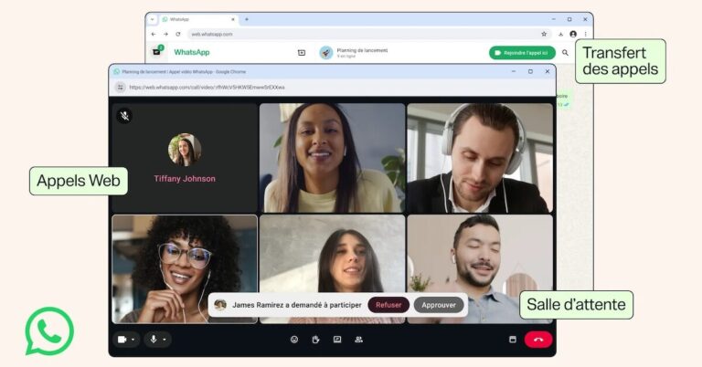 WhatsApp introduit les appels audio et vidéo sur sa version web pour tous les utilisateurs.