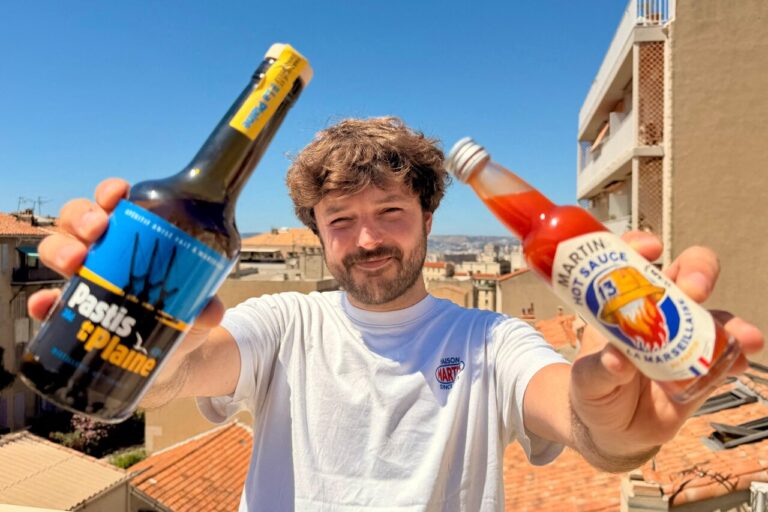 Création d’une recette de La Marseillaise au pastis par des chefs français.