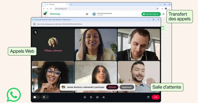 WhatsApp introduit les appels vocaux et vidéo sur le web pour tous les utilisateurs.