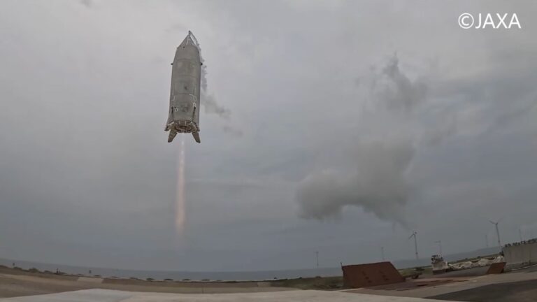 Le Japon teste avec succès le prototype RV-X de fusée réutilisable après son lancement.