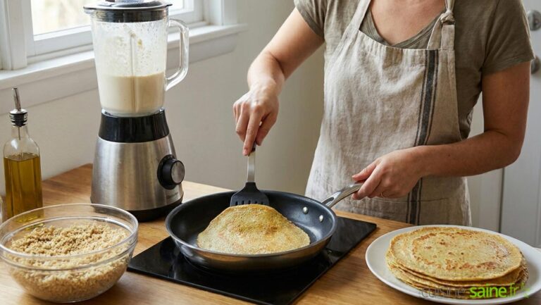 Wraps sans gluten au quinoa : recette de tortillas maison faciles à réaliser.