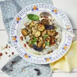 Feta fouettée et courgettes rôties : une recette simple à 180°C pour un plat équilibré.