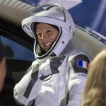 Sophie Adenot réalise sa deuxième sortie en direct vidéo depuis l&rsquo;espace.