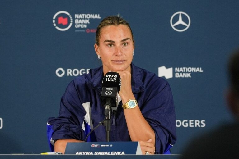 Aryna Sabalenka soutient les tests de détermination du sexe biologique en tennis