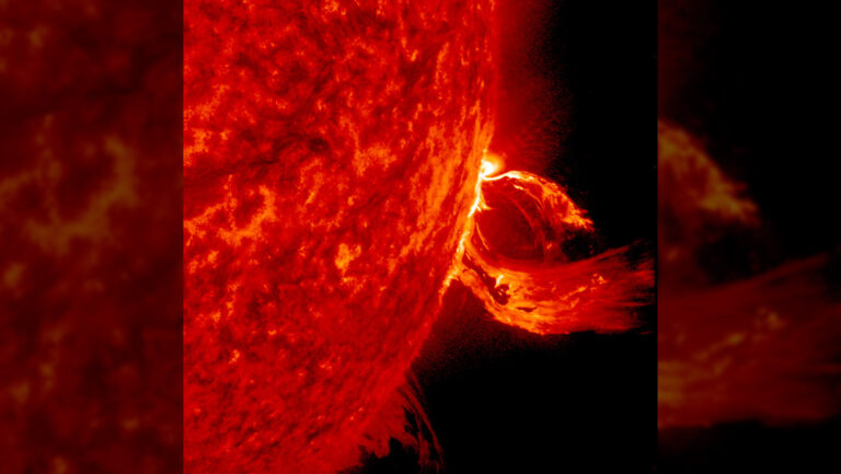 Des champs magnétiques pourraient bloquer les éjections de plasma des étoiles.