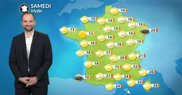 Météo : un week-end ensoleillé et chaud pour les départs en France.