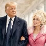 Donald Trump critiqué pour une image générée par IA le représentant avec Dolly Parton