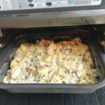Recette de tortellinis au jambon et champignons préparée avec le combi Ninja en cuisine