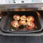 Recette de tronçons de courgettes farcies au combi Ninja présentée par Gigi en cuisine