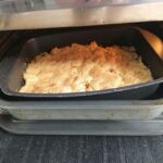 Recette de crumble aux pommes réalisée avec le combi Ninja sur Gigi est en cuisine