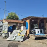 Évacuation du squat rue Busserade à Marseille abritant 23 familles.