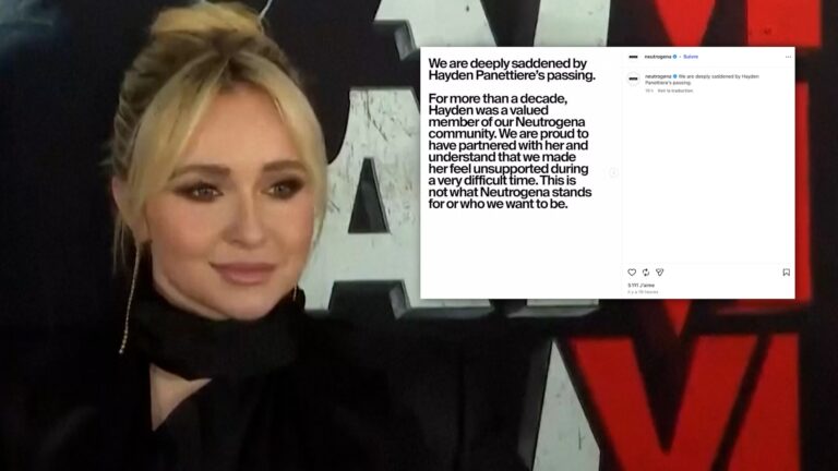 Neutrogena présente des excuses après la controverse liée à Hayden Panettiere.