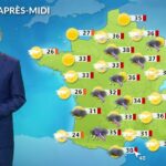 Météo : orages attendus en raison d&rsquo;une ambiance moite et tropicale aujourd&rsquo;hui.