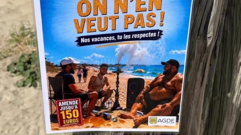Le maire RN d’Agde affiche des messages générés par IA contre des comportements touristiques