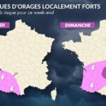 Orages ce week-end : risques d&rsquo;inondations et d&rsquo;interruptions de services en France