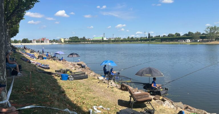 Championnats du monde de pêche sportive en Saône-et-Loire sous sécheresse record