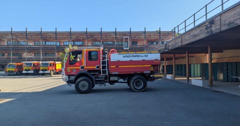 Le collège de Carcès devient un centre d’accueil pour les pompiers luttant contre les incendies dans le Var.