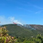 Feu à Bellegarde-en-Diois : 4 pompiers blessés, des habitants toujours confinés.