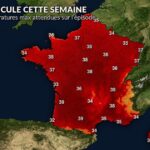 Canicule : prévisions journalières des températures en France cette semaine