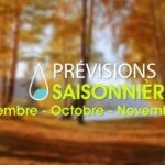 Prévisions saisonnières : chaleur persistante et pluies attendues en octobre et novembre.