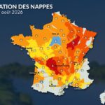 Nappes phréatiques en France : majorité sous les normales, dégradation continue constatée.