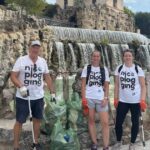 Plogging à Gairaut : des habitants de Nice allient sport et protection de l&rsquo;environnement