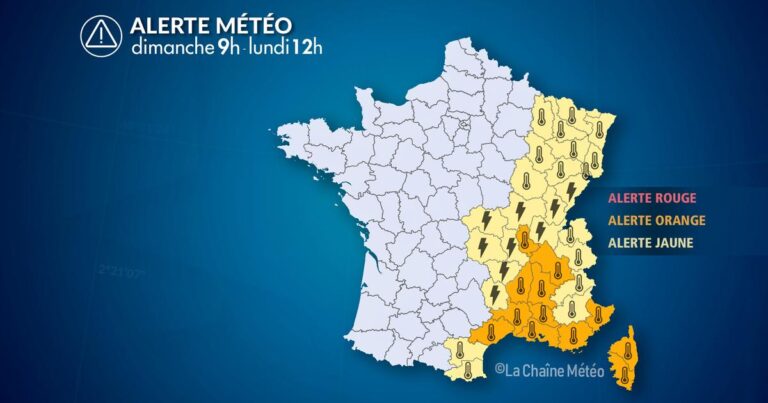 Alerte Météo : Fin de la canicule avec risques d’orages violents sur le territoire national