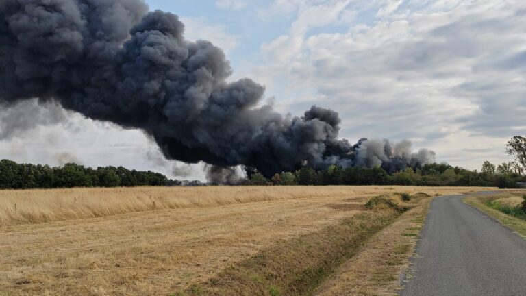 Incendie de sous-bois près de Toulouse : 30 habitations menacées, renfort aérien demandé.