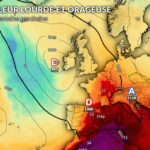 Chaleur lourde et orages prévus en France la semaine prochaine, alertes émises par Météo-France.