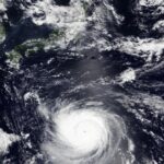 Typhon Saudel : le sud du Japon échappe au cœur du phénomène météorologique.