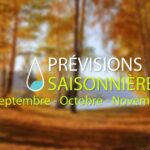 Prévisions météo : chaleur persistante et pluies attendues en octobre et novembre
