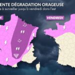 Violents orages en France : risque de tornades jusqu&rsquo;à vendredi.