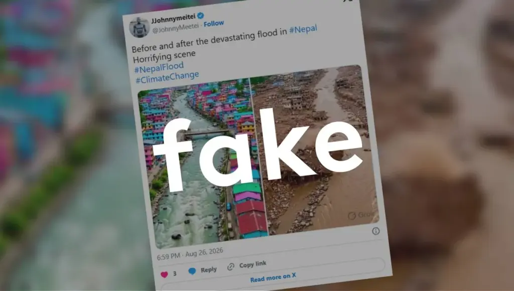 Crues meurtrières au Népal : mise en garde contre la circulation de fausses images