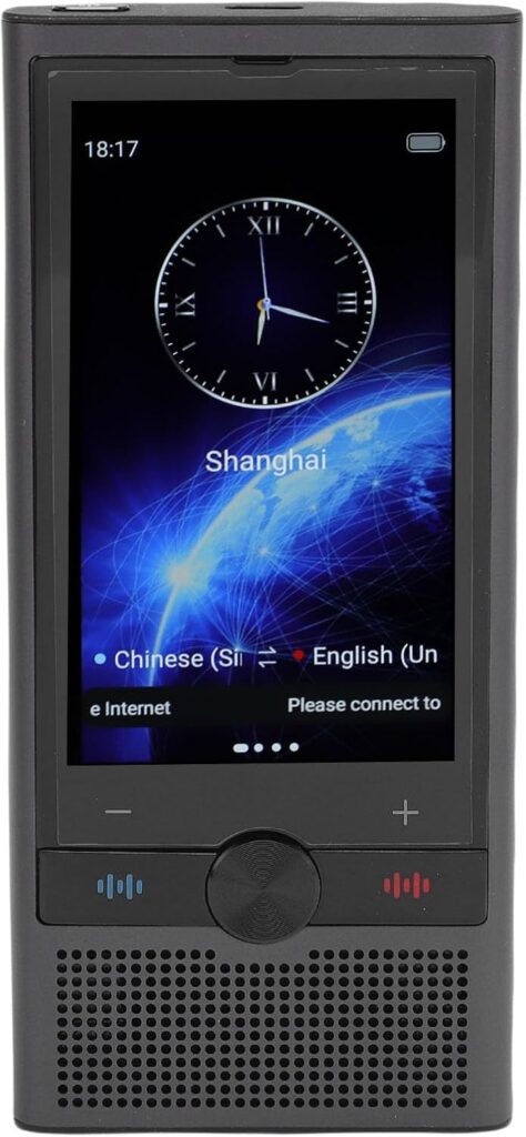 Lancement du Traducteur Portable à Écran Tactile pour 138 Langues, Économie de Temps en Voyage