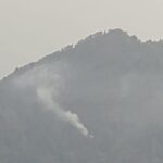 Incendie de forêt au Monte Gambarogno : intervention des pompiers en cours en Suisse.