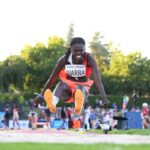 Djelika Diarra remporte le titre de championne du monde juniors de longueur à Eugene