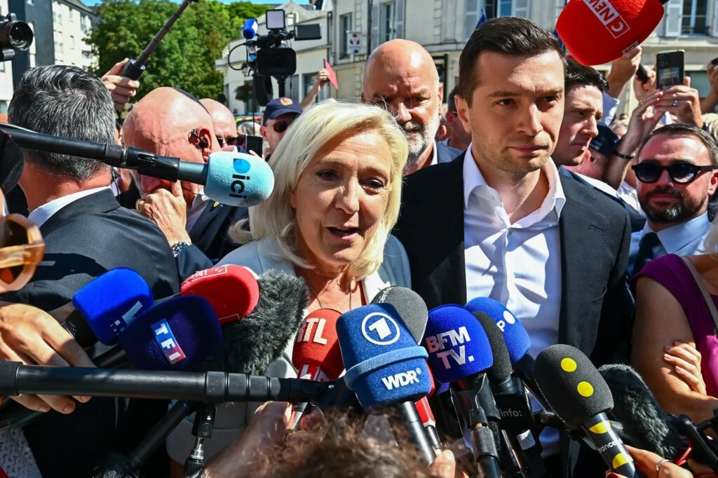 Présidentielle 2027 : inquiétude des grands patrons face à la candidature de Marine Le Pen