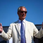 Nigel Farage déclare une victoire à Clacton lors des élections britanniques.