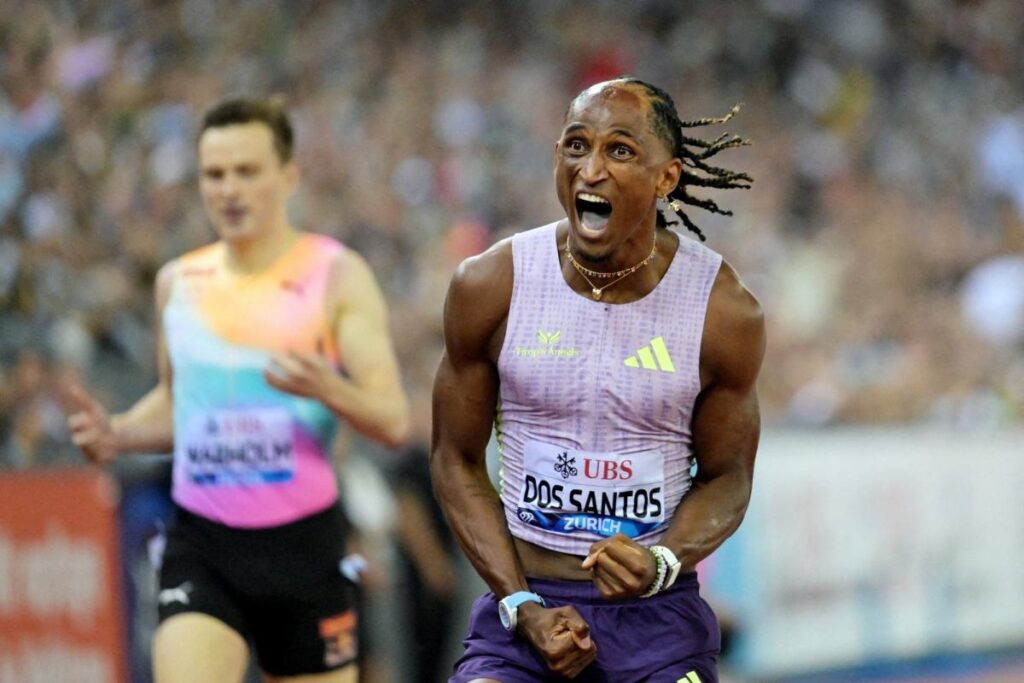 Alison dos Santos bat le record du monde du 400 m haies à Zurich, le Brésil en émoi.