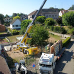 Des modules en bois de Gries à Kappelen pour l&rsquo;accueil périscolaire en Alsace.