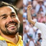 Fabio Fognini soutient Jannik Sinner lors du tournoi ATP de Montréal.