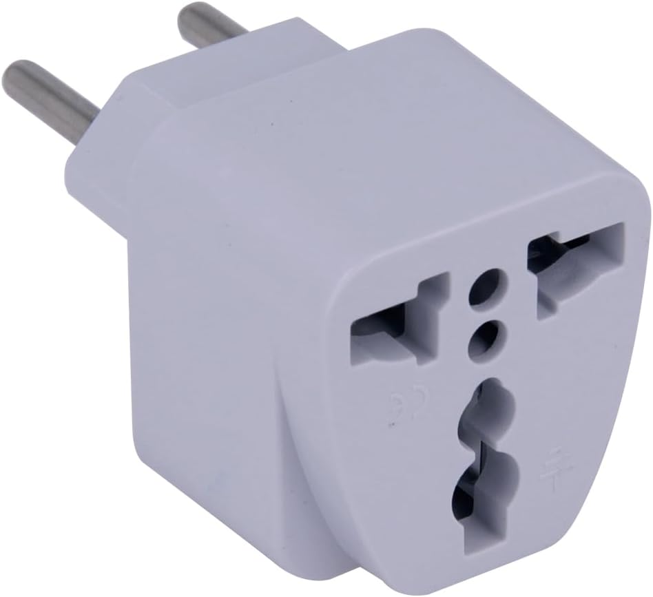 Adaptateur de voyage universel compatible avec les prises de type C en Europe et au Canada