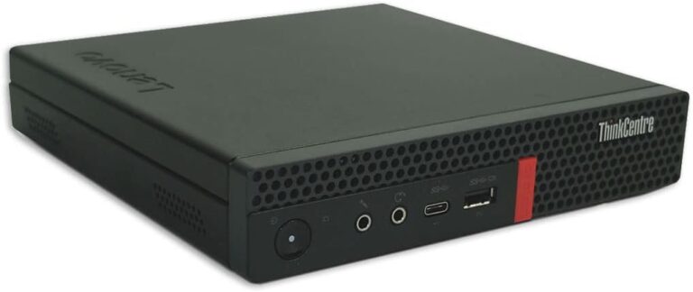 Lenovo présente le ThinkCentre M720q Tiny avec processeur Intel i5 et Windows 11 Pro.